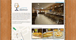 Desktop Screenshot of cerveceriaantonio.com